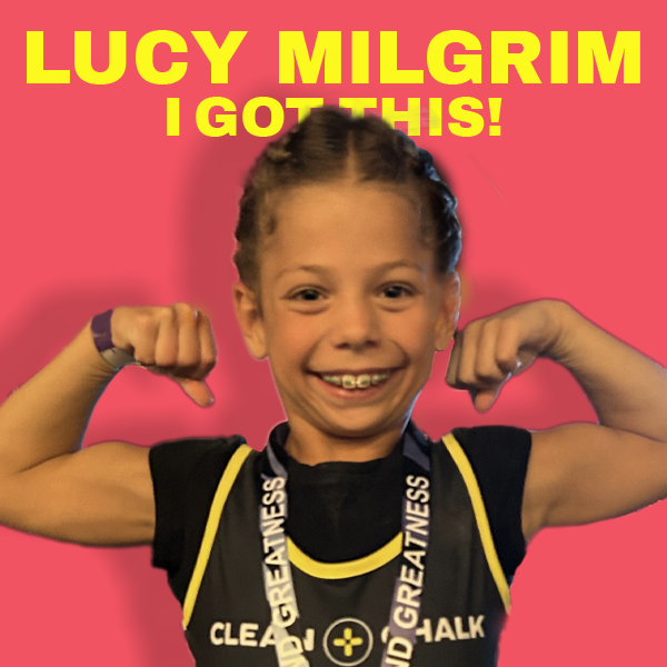 Lucy Milgrim - Power Lifting and Wresting - Age 9