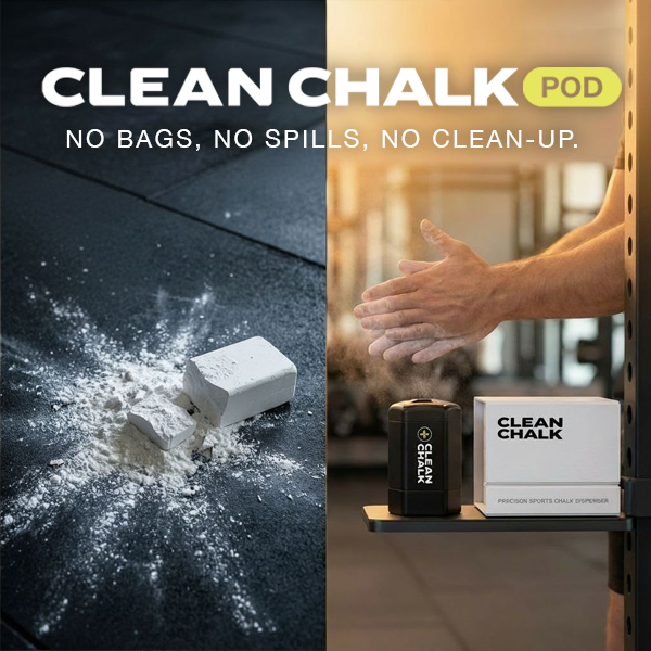 Clean Chalk Pod: Controlled Grip. Zero Chaos.